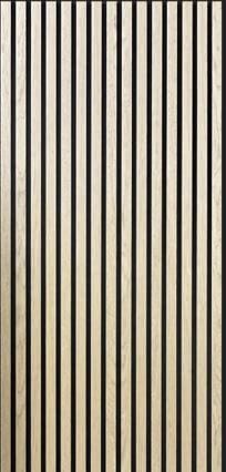 ambi-wall ambi-wall Acoustic Timber Slat Wall Panel | 2.4m Classic Oak IUK01649 Timber Slat Panel