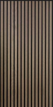 ambi-wall ambi-wall Acoustic Timber Slat Wall Panel | 2.4m Sapele IUK01650 Timber Slat Panel