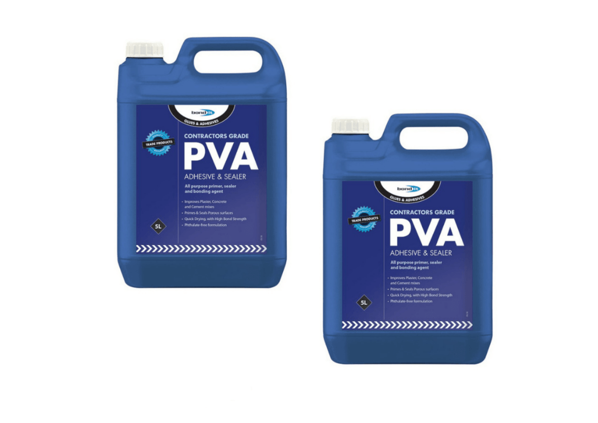 Bond It Contractors Grade PVA | 5ltr IUK01185 Building Consumables