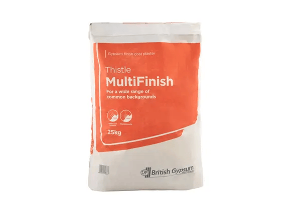 British Gypsum Thistle MultiFinish 25kg IUK01248 Building Consumables