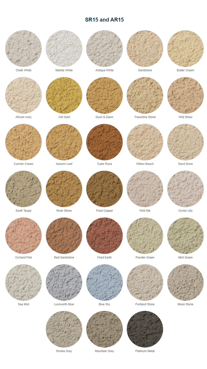 Ecorend Ecorend SR15 Silicone Thin Coat Render - 25kg | African Ivory BM007189 Rendering Products