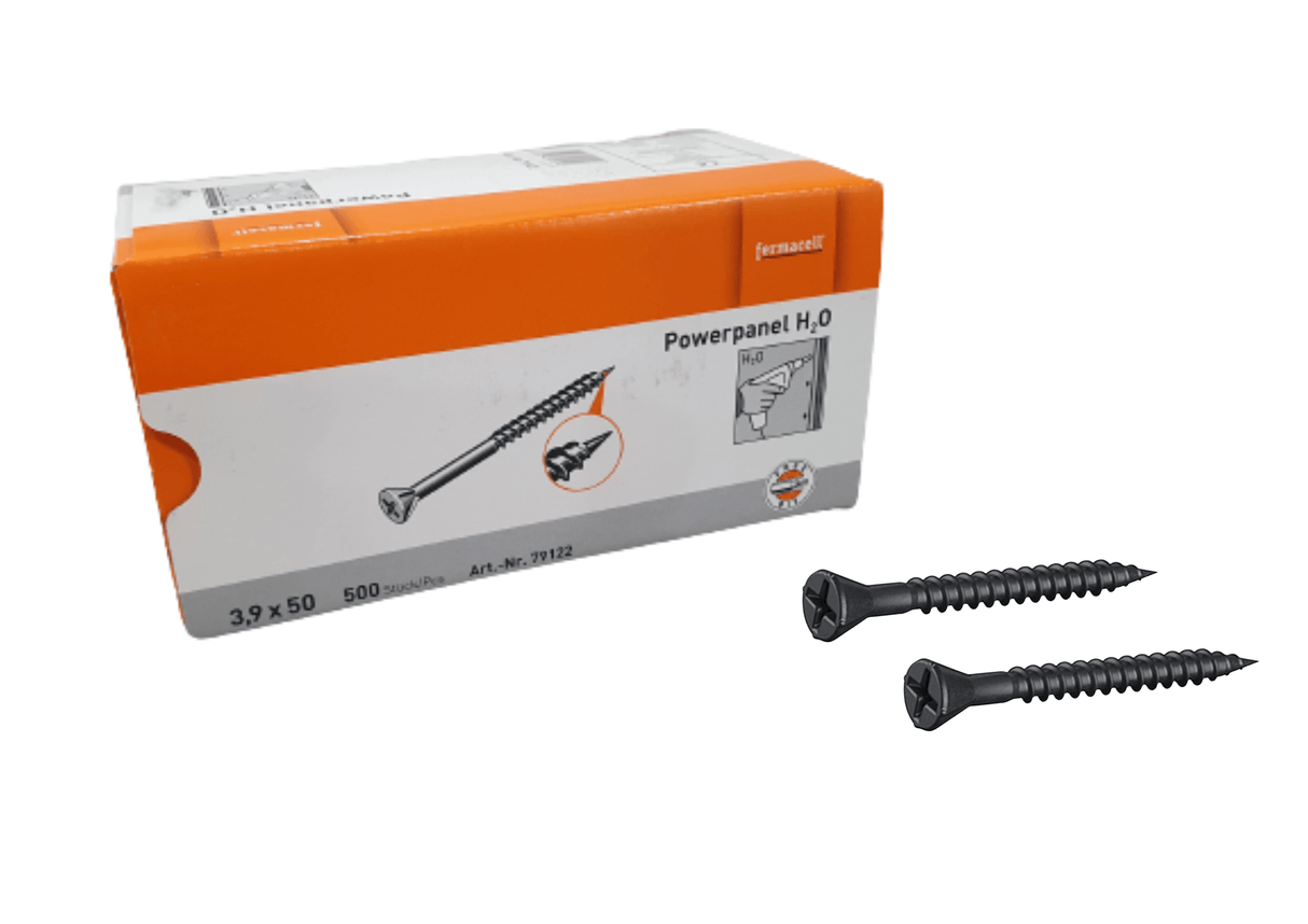 Fermacell Fermacell® 50mm Powerpanel H2O Screws | 3.9mm x 50mm | Box of 500 IUK01627 Screws & Fixings