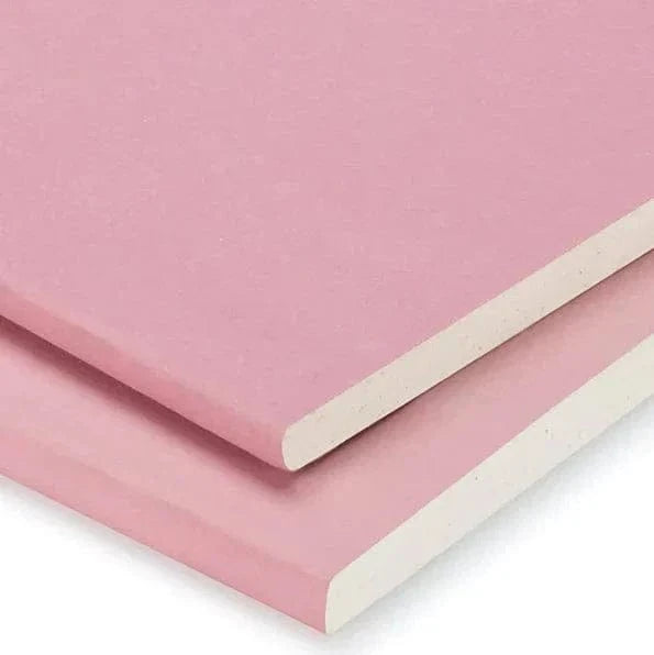 Insulation UK 12.5mm Fire Plasterboard Tapered Edge | 2.4m x 1.2m BM011120 Drywall
