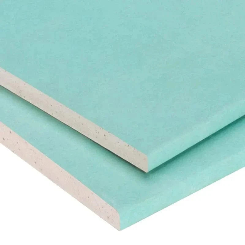 Insulation UK 12.5mm Moisture Resistant Plasterboard Tapered Edge | 2.4m x 1.2m BM011117 Drywall