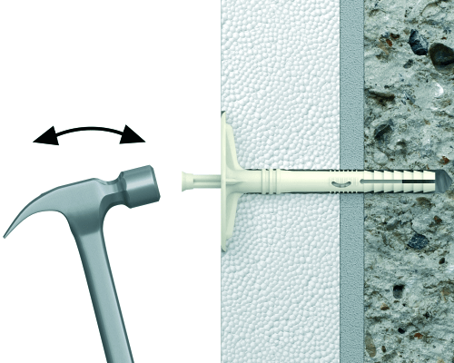 Insulation UK Insulation Anchors | 140mm x Qty 250 IUK01000 Building Consumables