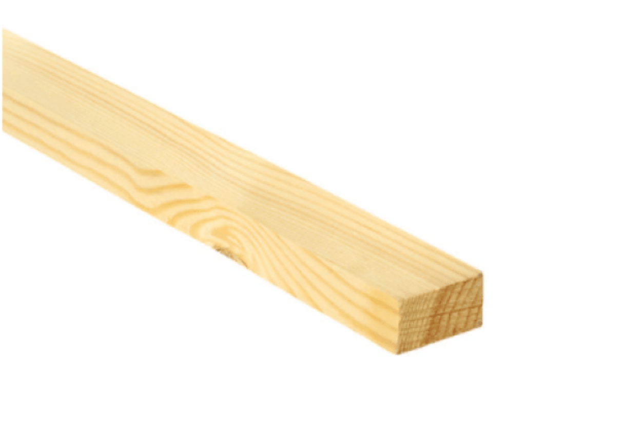 Insulation UK PSE Timber | 18mm x 44mm x 2400mm (2x1) IUK01147 Lumber & Sheet Stock