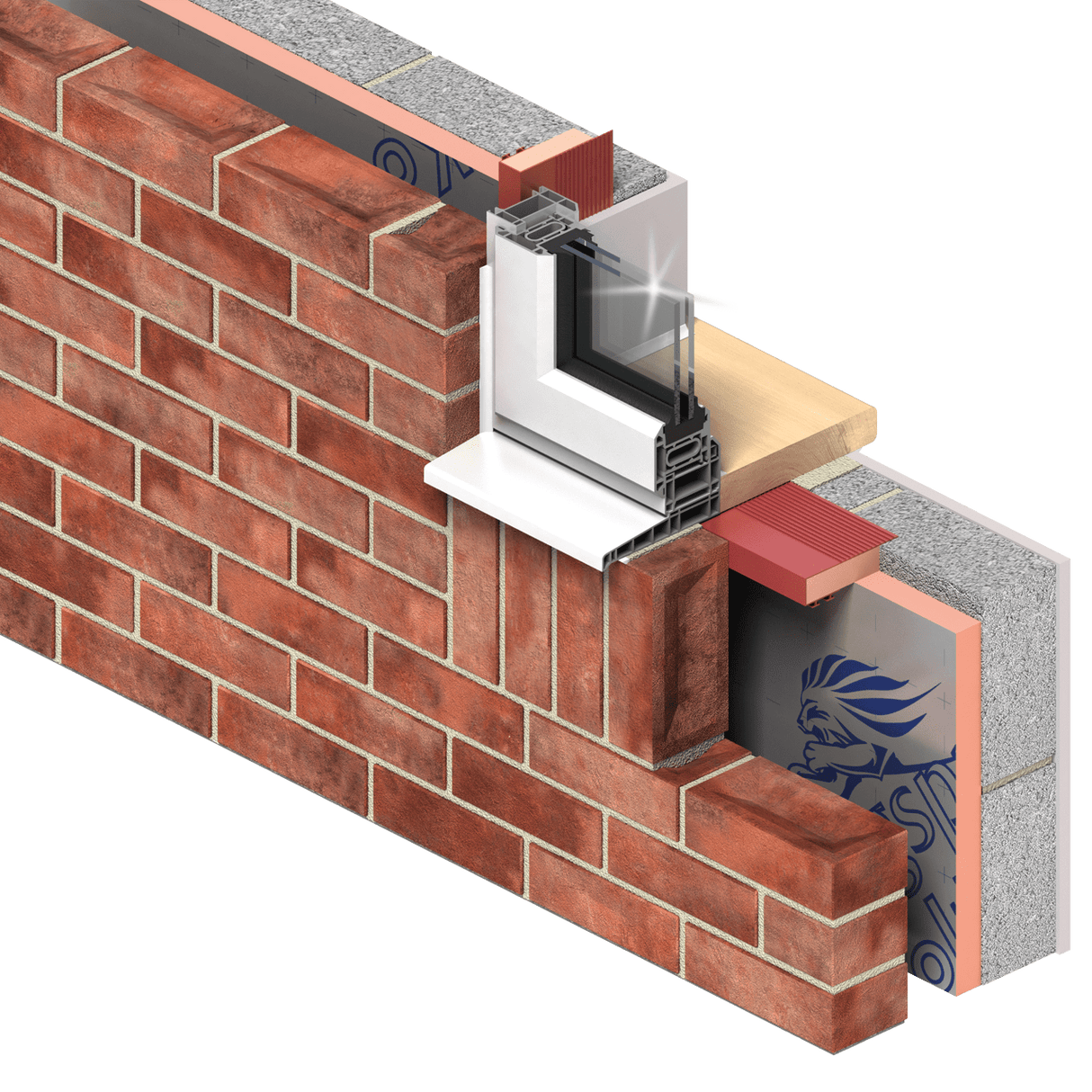 Kingspan Kingspan Kooltherm Cavity Closer | 100mm - 10 Per Pack Phenolic Insulation