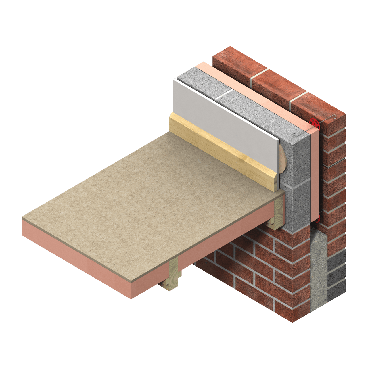 Kingspan 75mm Kingspan Kooltherm K103 Floorboard Insulation | 2400mm x 1200mm | 4 per pack BM00140 Phenolic Insulation