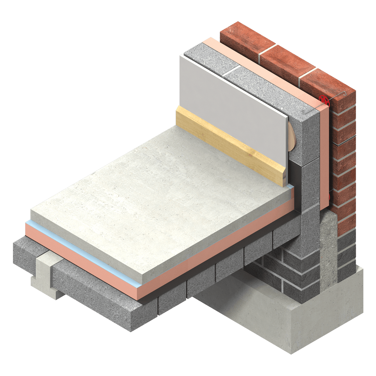 Kingspan 150mm Kingspan Kooltherm K103 Floorboard Insulation | 2400mm x 1200mm | Single Sheets BM02293 Phenolic Insulation
