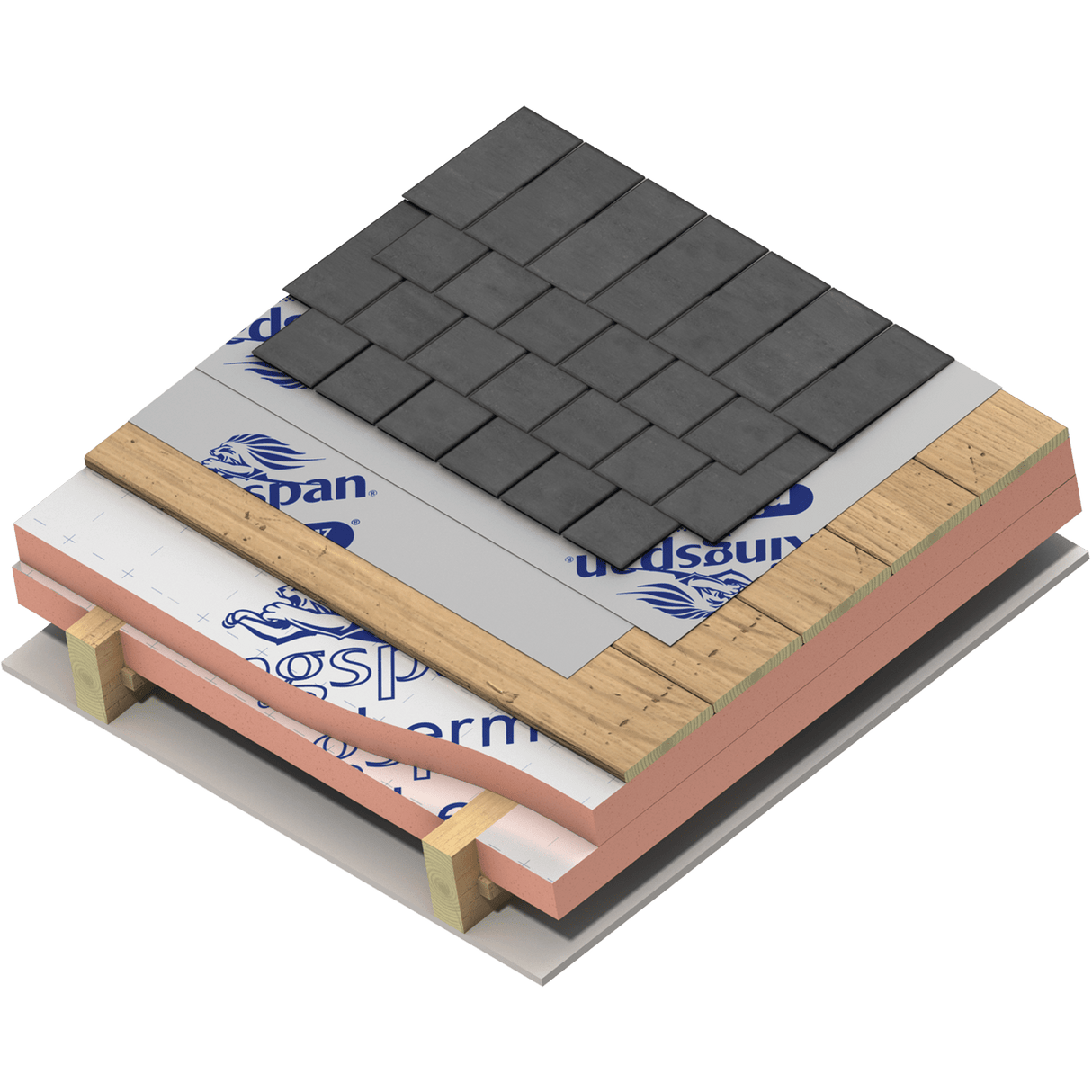 Kingspan 50mm Kingspan Kooltherm K107 Pitched Roof Insulation Board | 2400mm x 1200mm | 6 per pack - 17.28m2 IUK01396 Phenolic Insulation