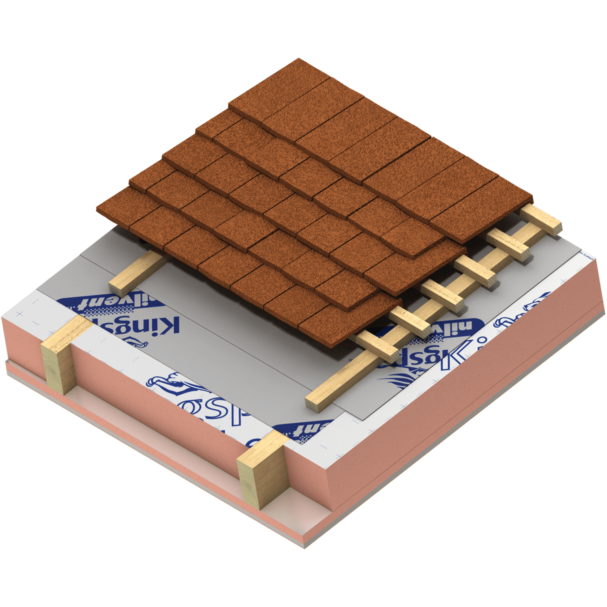 Kingspan 50mm Kingspan Kooltherm K107 Pitched Roof Insulation Board | 2400mm x 1200mm | 6 per pack - 17.28m2 IUK01396 Phenolic Insulation