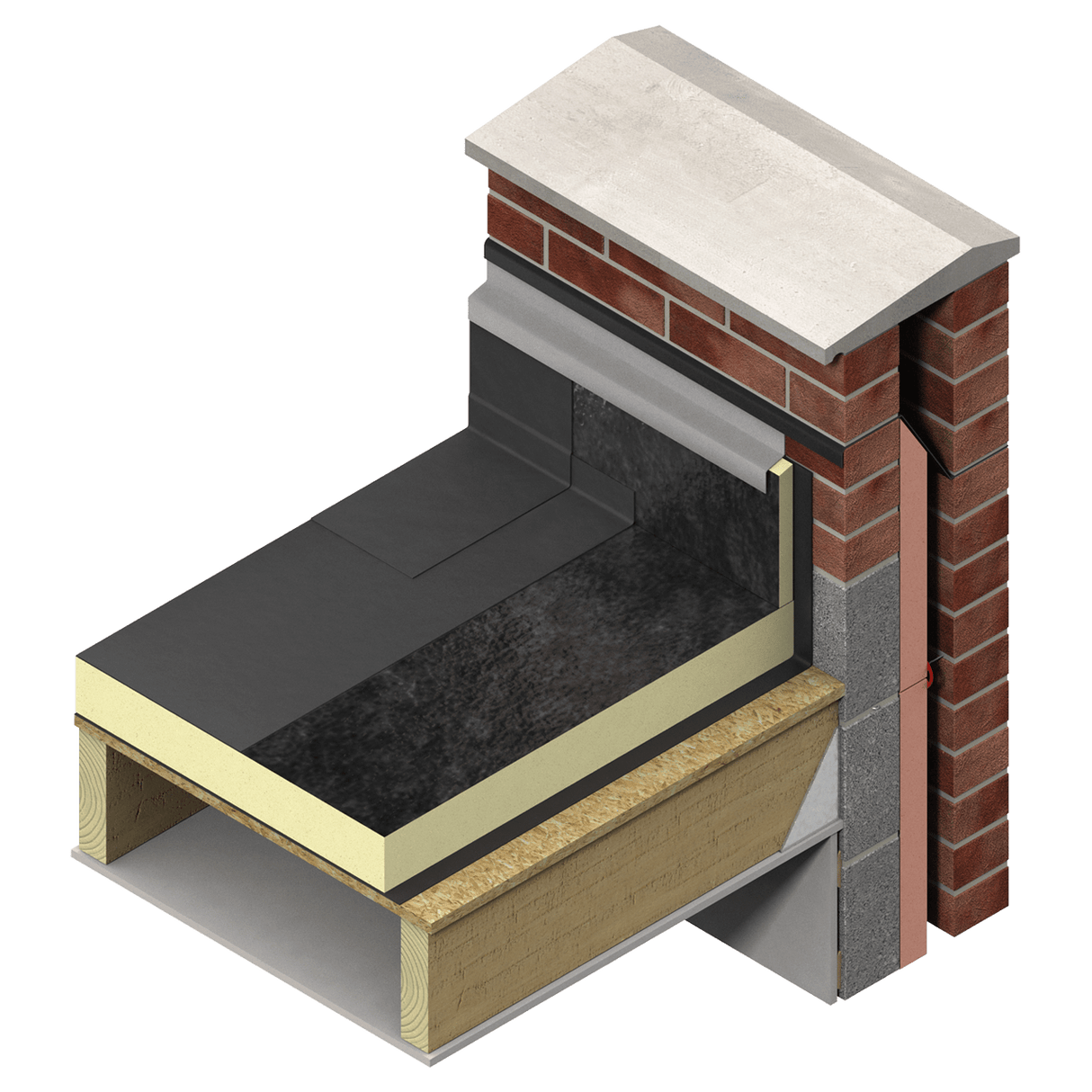 Kingspan 100mm Kingspan Thermaroof TR24 Flat Roof PIR Insulation Board | 1200mm x 600mm | 5 Per Pack IUK01384 PIR Insulation