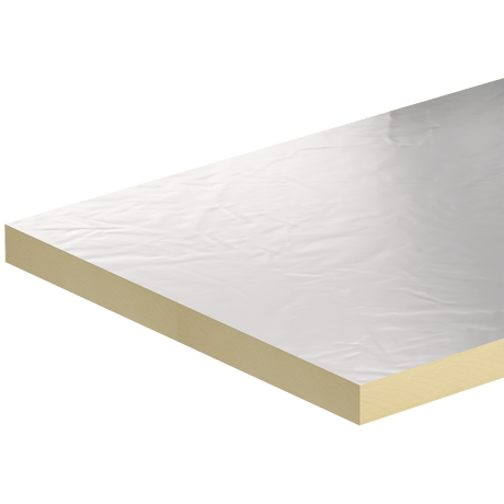 Kingspan 50mm Kingspan Thermaroof TR26 Flat Roof Board | 2400mm x 1200mm | 6 Per Pack BM006999 PIR Insulation