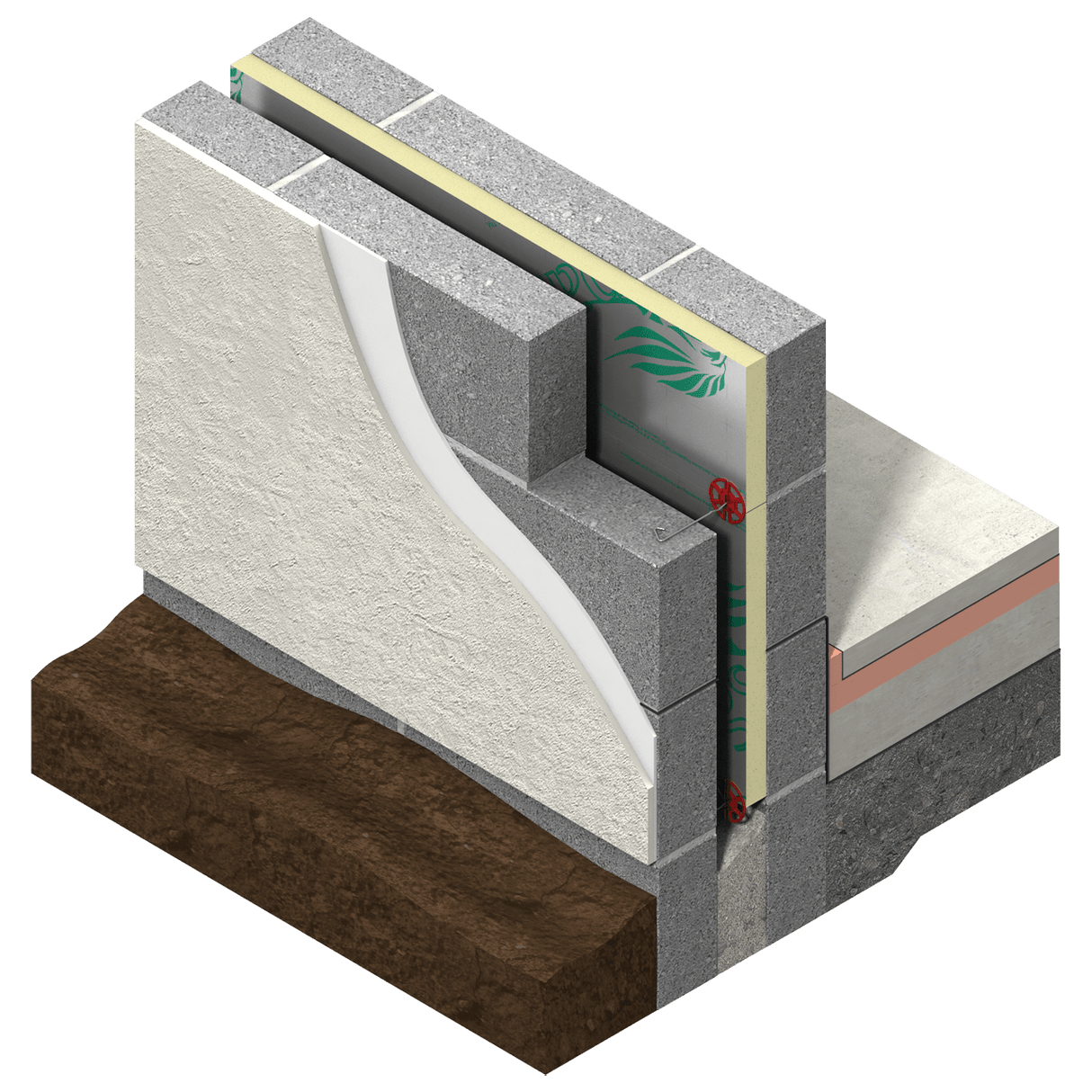 Kingspan 70mm Kingspan Thermawall TW50 | PIR Cavity Wall Insulation | 1200mm x 450mm | 6 per pack BM010481 PIR Insulation