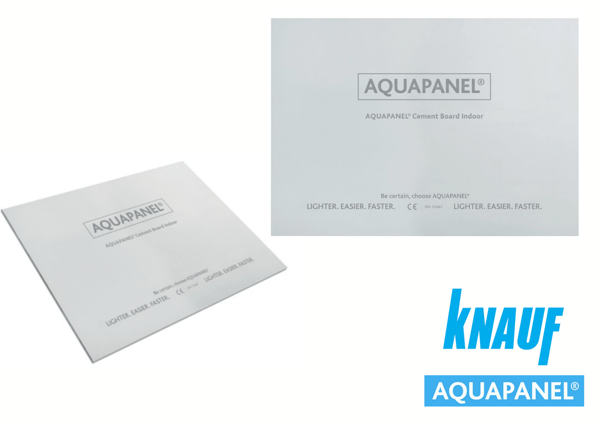 Knauf Knauf Aquapanel Exterior Cement Board | 2400mm x 900mm x 12.5mm IUK01407