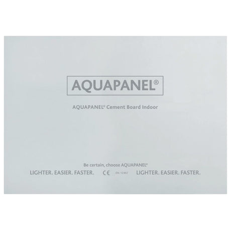 Knauf Knauf Aquapanel Exterior Cement Board | 2400mm x 900mm x 12.5mm IUK01407