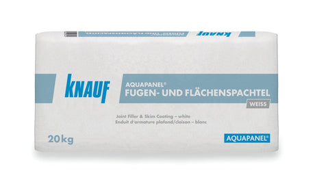 Knauf Knauf Aquapanel Joint Filler and Skim coating - white 20kg Building Consumables