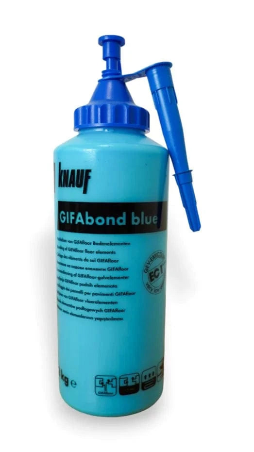 Knauf Knauf GIFAbond Blue floor joint adhesive 1.2kg BM005943 Gypsum Fibre