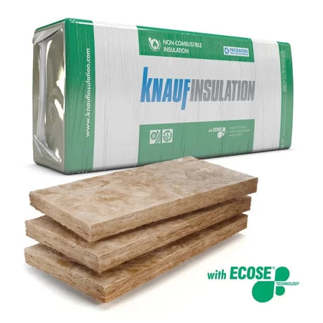 Knauf 75mm Knauf Insulation DriTherm® Cavity Slab 34 1200mm x 455mm (10 per pack) Mineral Fibre Insulation
