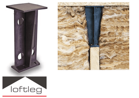 Loftleg 175mm Raised Floor Loft Leg | (Pack 12) IUK01059 Loft Products