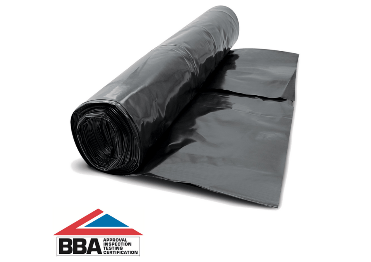 PBP BBA Black DPM Roll | 4m x 25m x 300mu IUK00979 Membranes