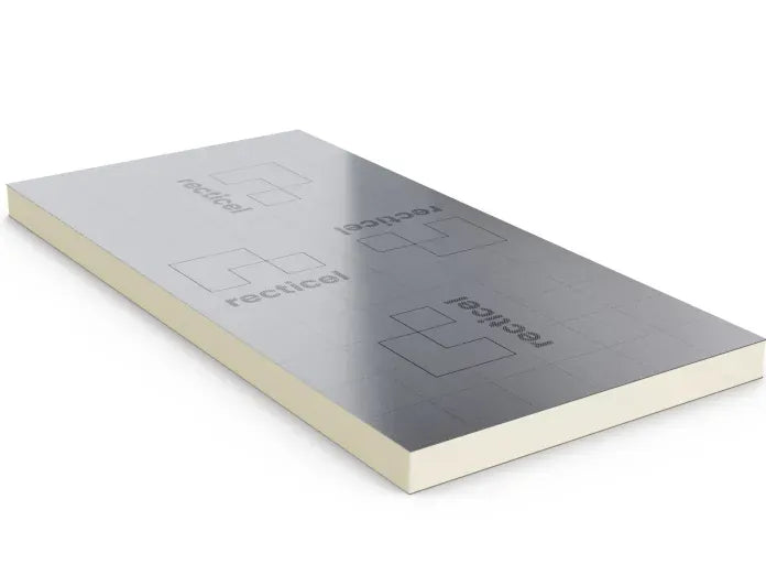 Recticel Bulk Buy - 25mm Recticel Eurothane GP PIR Insulation Board 2.4m x 1.2m BM001048-BULK PIR Insulation