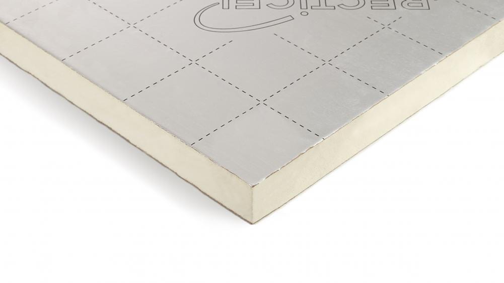 Recticel 50mm Recticel Eurowall® Partial Fill Cavity Insulation Board | 1200mm x 450mm | 20 per pack IUK01360
