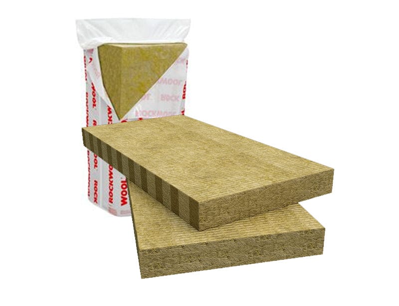 Rockwool 100mm Rockwool Flexi Insulation Slab | 1200mm x 600mm | 4.32m2 BM004630 Mineral Fibre Insulation