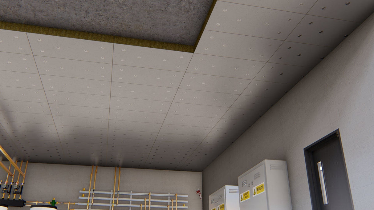 Rockwool 166mm Rockwool High-Impact Soffit Slab 1.2m x 600mm Mineral Fibre Insulation