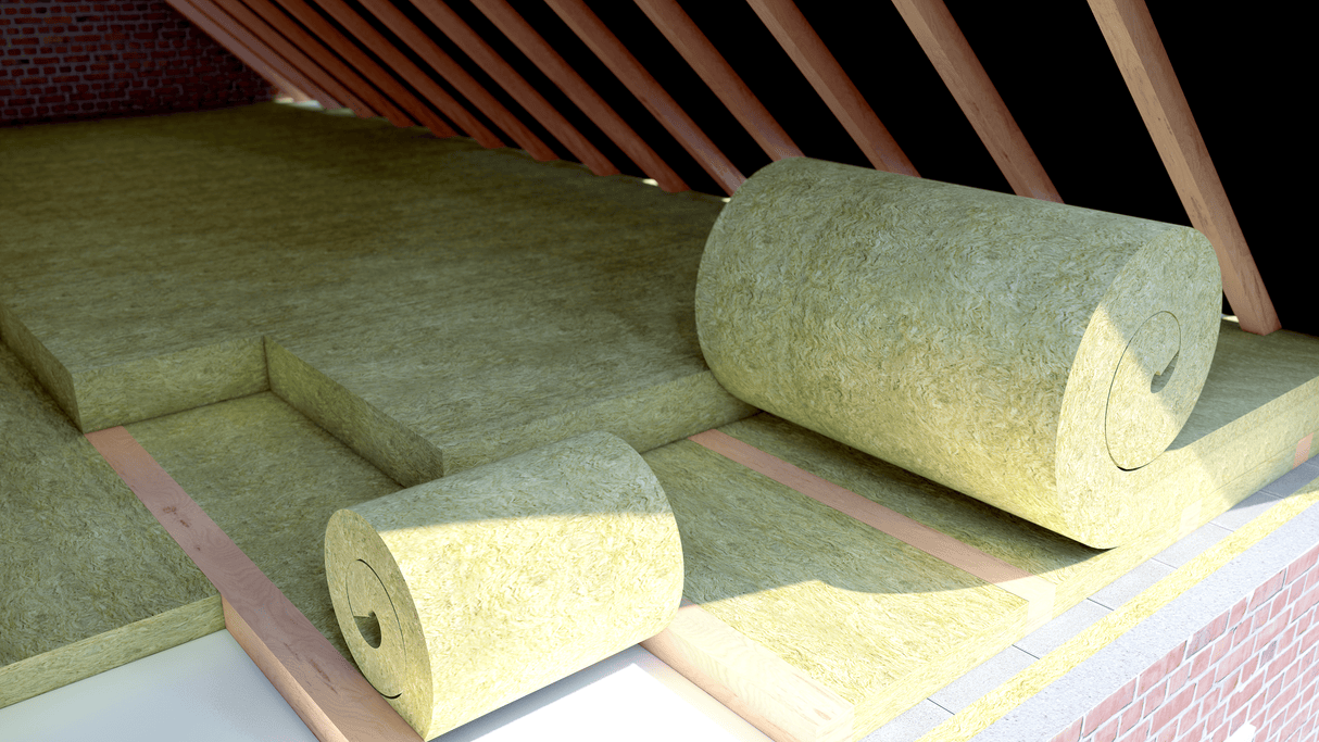 Rockwool 150mm Rockwool Rollbatt 3.2m x (3 x 400mm) Mineral Fibre Insulation