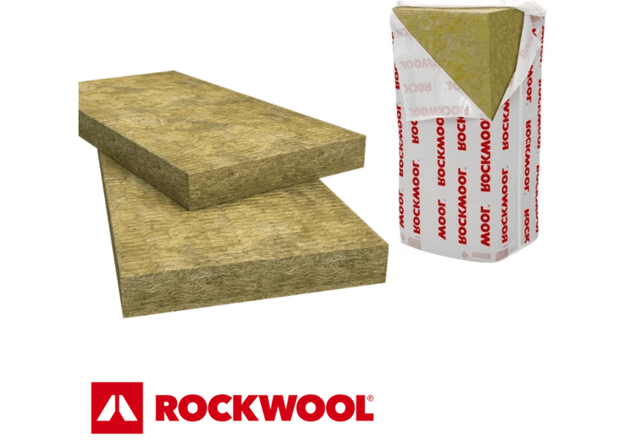Rockwool 50mm Rockwool RW3 Slab | 1200mm x 600mm | 5.76m2 IUK00887 Mineral Fibre Insulation