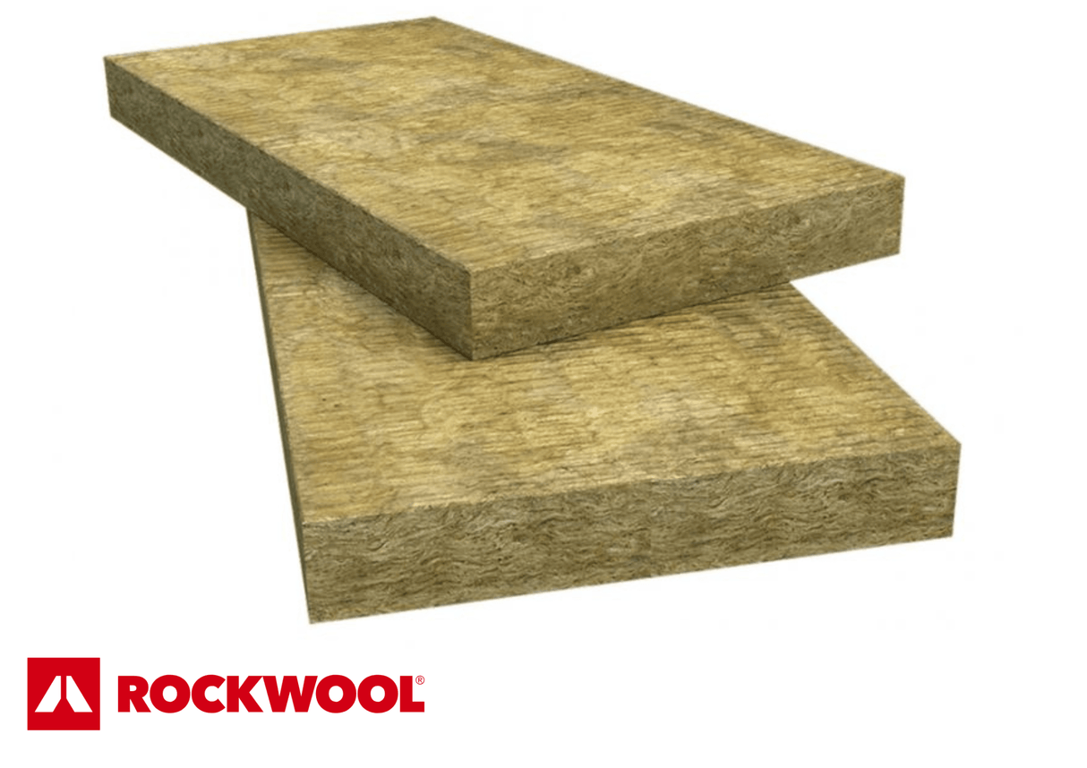 Rockwool 25mm Rockwool RW5 Insulation Slab | 1200mm x 600mm | 5.76m2 IUK01571