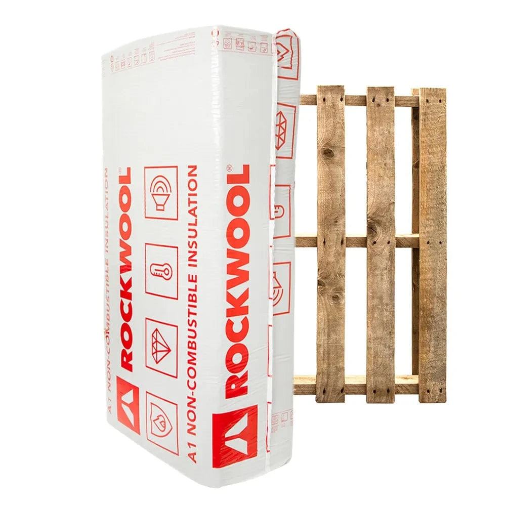 Rockwool 100mm Rockwool RWA45 Acoustic Slab | 1200mm x 600mm | Bulk 20 packs IUK01646 Mineral Fibre Insulation