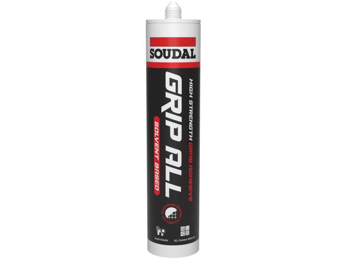 Soudal Soudal Grip All Solvent Based Adhesive 290ml BM008985 Hardware Glue & Adhesives