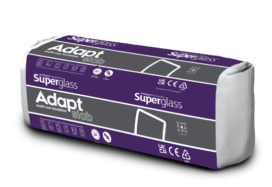 Superglass 140mm Superglass Adapt Slab 35  400mm Mineral Fibre Insulation