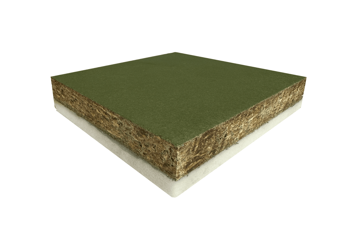 Tekfon Acustop Acoustic Floor Deck | 2400mm x 600mm | 2400 x 600 x 28mm IUK01819 Sound Dampening Panels & Foam