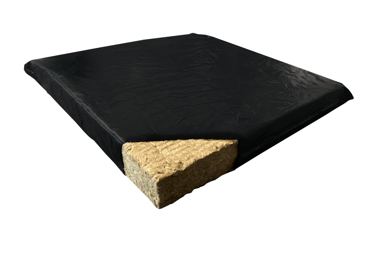 Tekfon Tekfon Acoustic Ceiling Insulation Pads | 600 x 600mm (45kgm3) | 25mm 5.76m2 IUK01713 Sound Dampening Panels & Foam