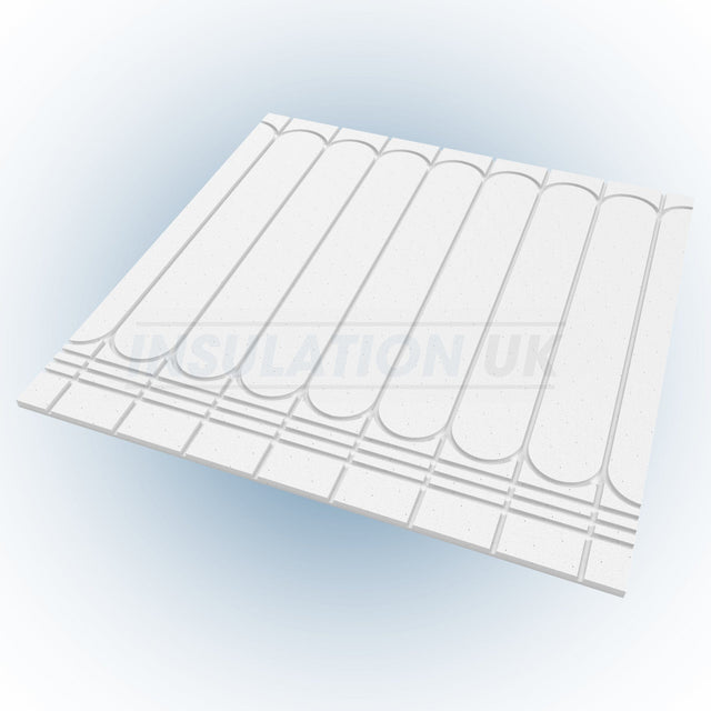 Tekwarm 30mm Tekwarm EPS150 Low Profile UFH Board | 1200mm x 1200mm (1.44m2) | 16mm Pipe - 150 centers IUK01674 UFH Insulation