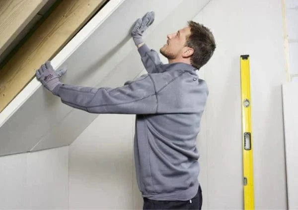 Tekwarm Tekwarm PIR Pitched Roof Insulation Handy Board | 1200 x 600mm (Pack of 4) | 1200mm x 600mm x 62.5mm IUK01152 Insulated Drywall