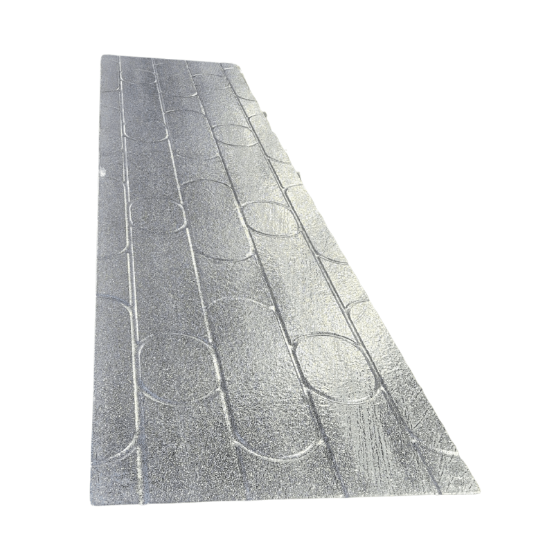 Tekwarm Tekwarm Routed Foil Faced Chipboard UFH Panel 2400mm x 600mm x 22mm 150mm Centres IUK01522 UFH Insulation