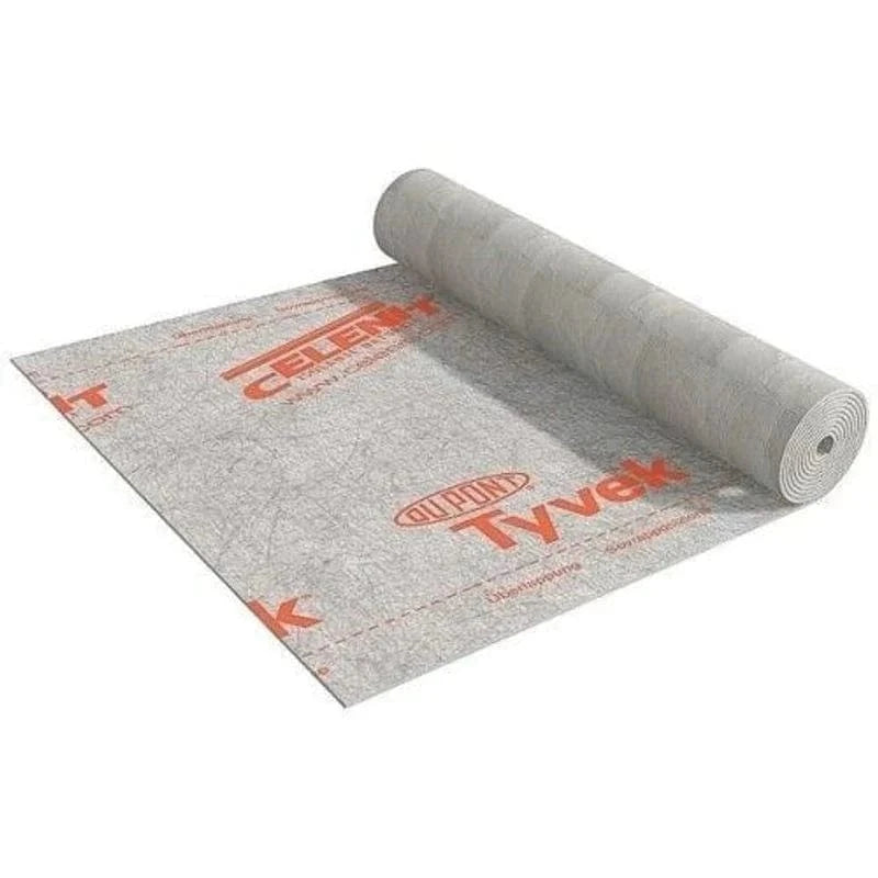 Tyvek Tyvek House Wrap Breather Membrane 1.4m x 100m BM001748 Building Consumables