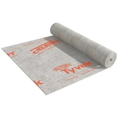 Tyvek Tyvek House Wrap Breather Membrane 1.4m x 100m BM001748 Building Consumables