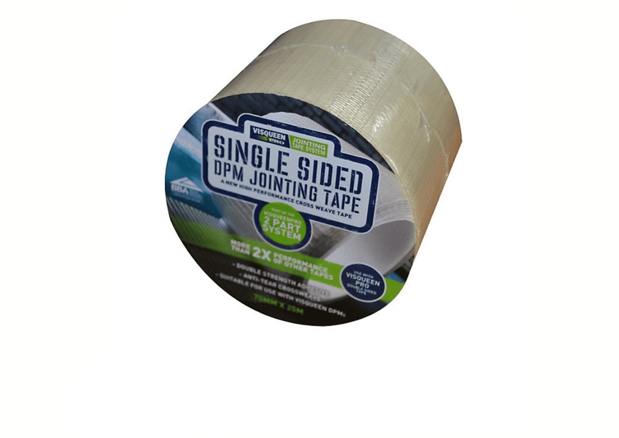 Visqueen Visqueen Single Sided Jointing Tape | 75mm x 25m IUK01393 Tape