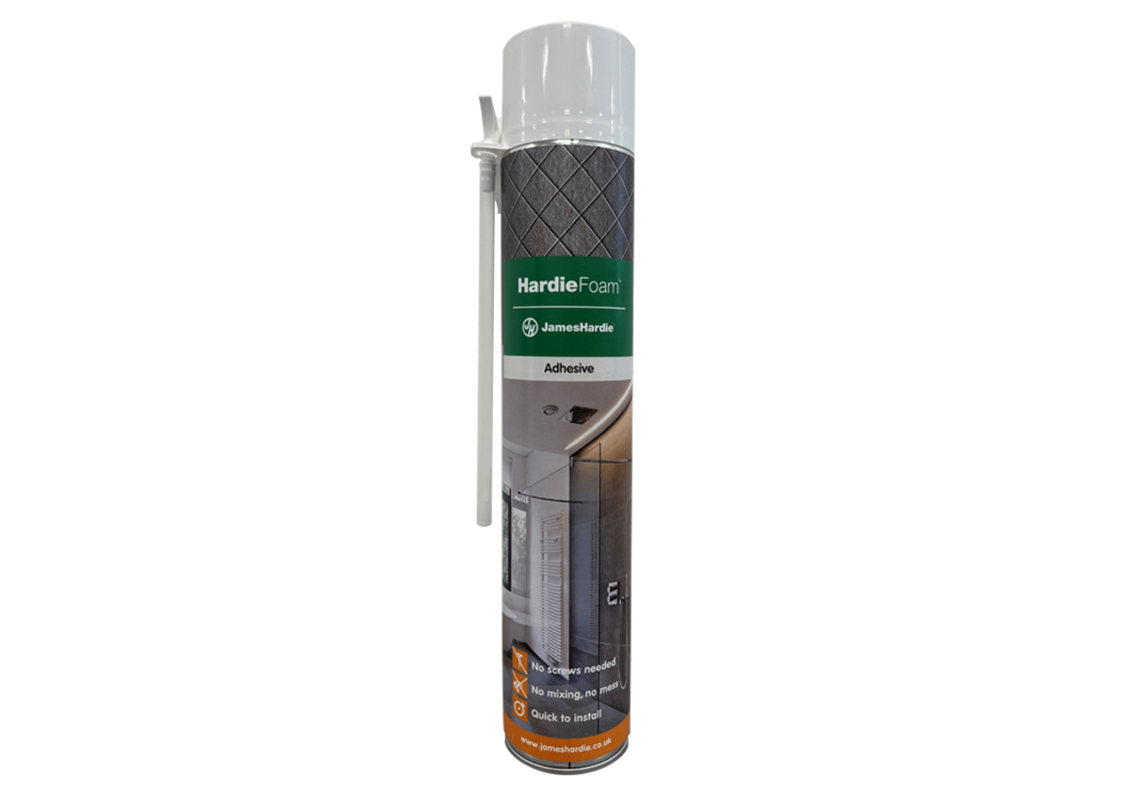 James Hardie Hardie® Foam Fast Fix Adhesive Adhesive 750ml IUK01636 Hardie® Foam Fast Fix Adhesive Adhesive 750ml | insulationuk.co.uk