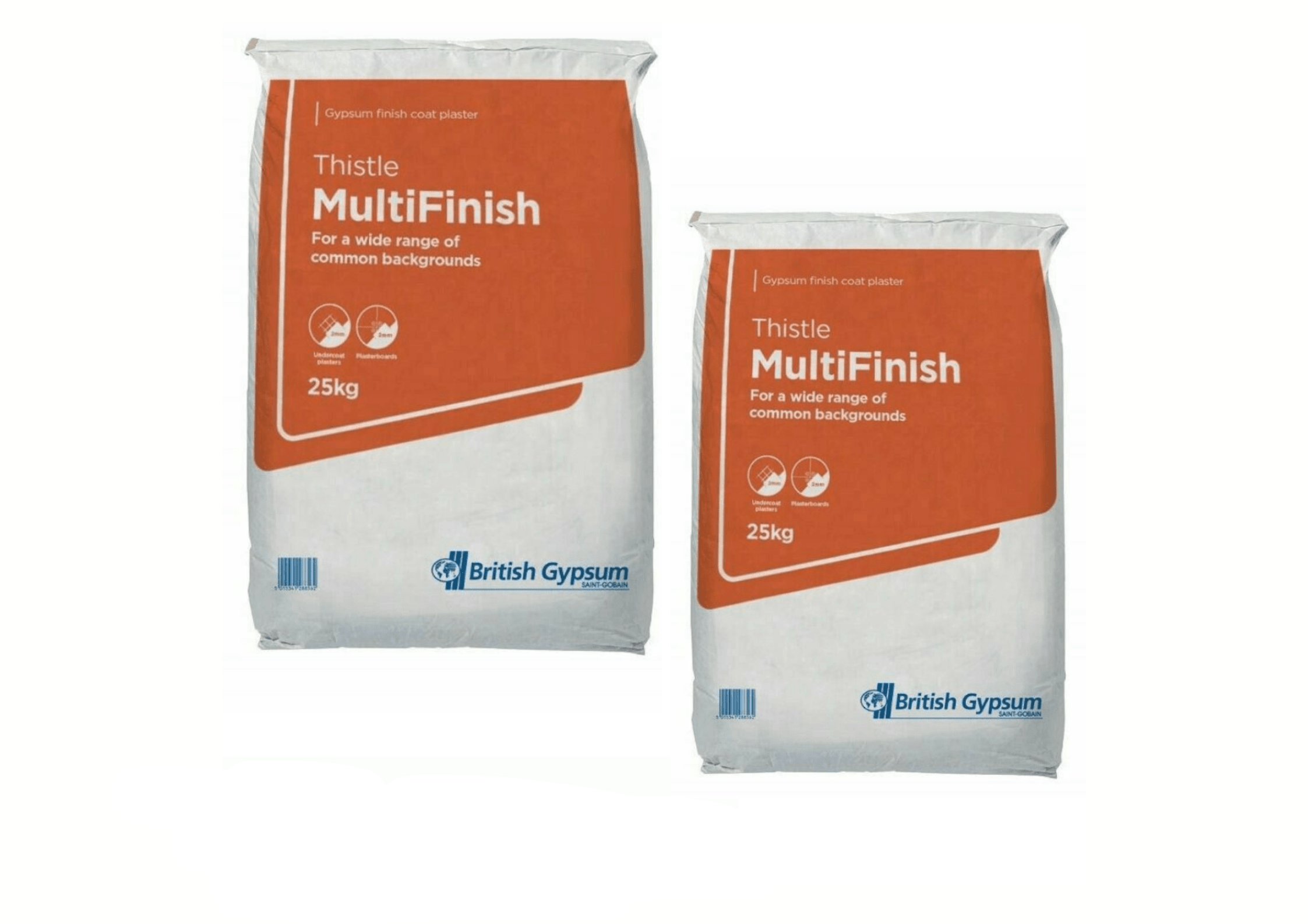 British Gypsum 25kg Bag Multi Finish Plaster - Thistle 25kg IUK01248 Multi Finish Plaster - Thistle 25kg | insulationuk.co.uk