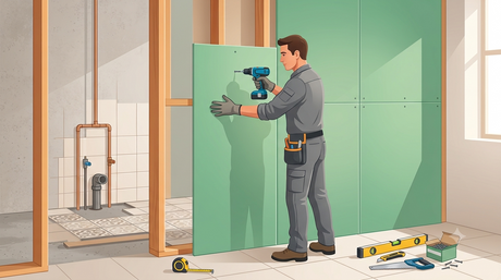 How to Install Moisture Resistant Plasterboard