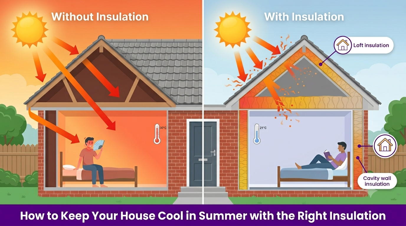 How to Keep Your House Cool in Summer with the Right Insulation