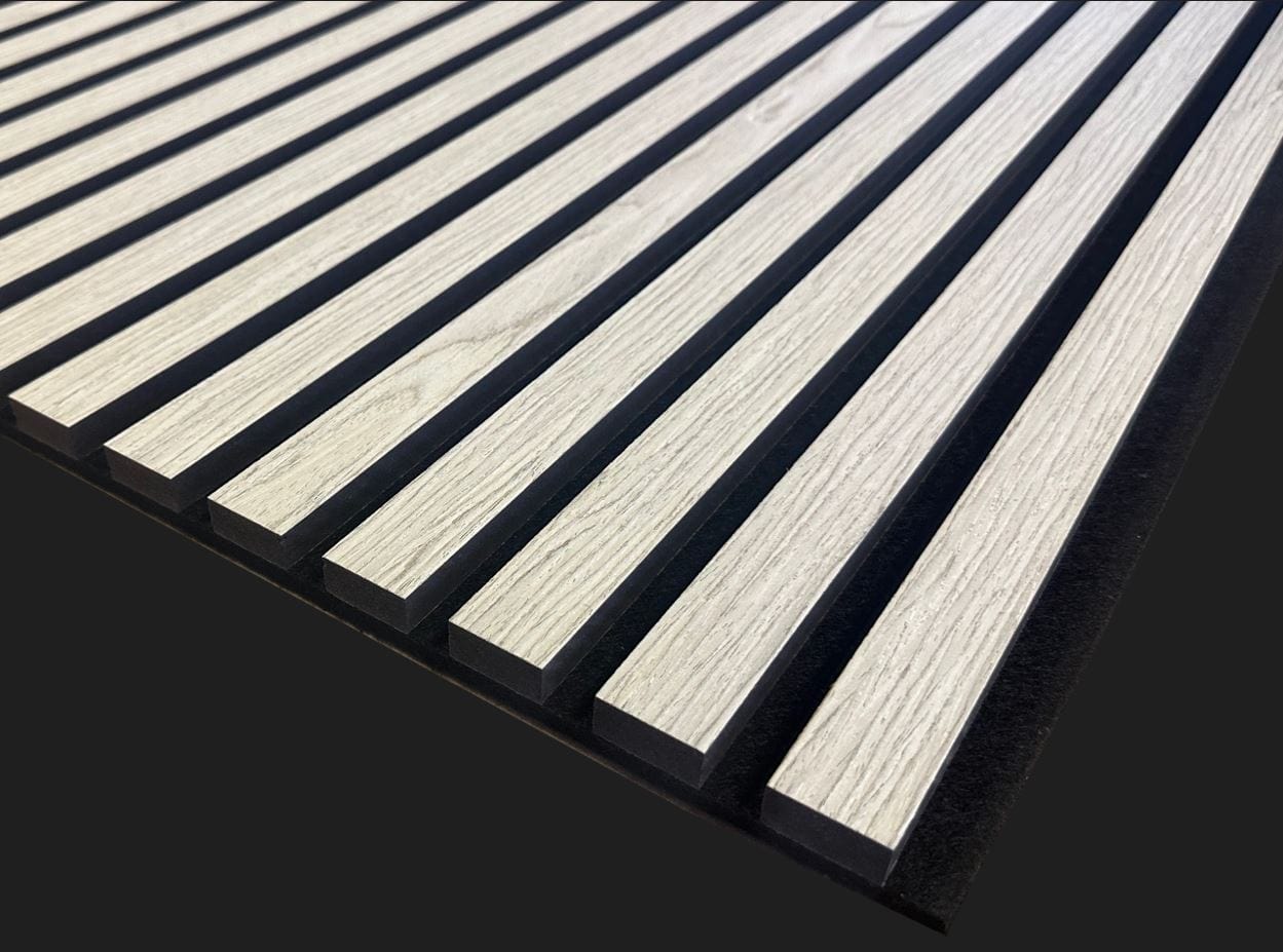 ambi-wall Timber Slat Panel ambi-wall Acoustic Timber Slat Wall Panel | 3m Siberian Oak IUK01842 Ambi-Wall Acoustic Timber Slat Wall Panel | 3m Siberian Oak