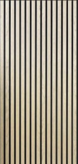 ambi-wall ambi-wall Acoustic Timber Slat Wall Panel | 2.4m Classic Oak IUK01649 Timber Slat Panel