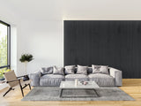 ambi-wall ambi-wall Acoustic Timber Slat Wall Panel | 3m Ebony Oak IUK01839 Timber Slat Panel